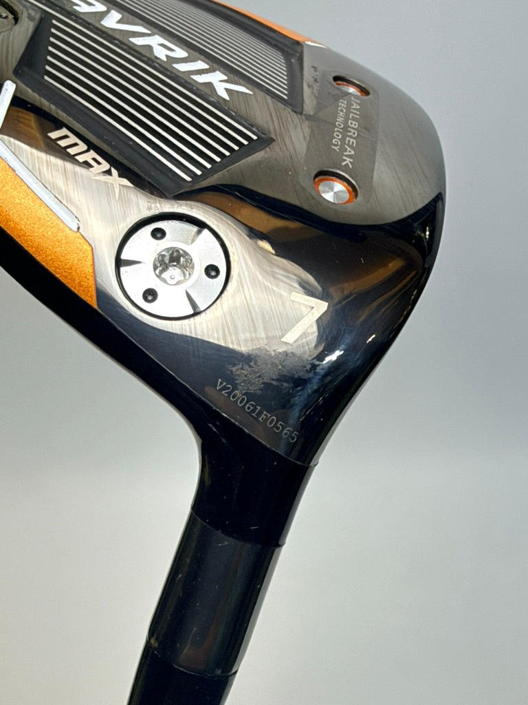 Callaway MAVRIK MAX 7 Wood 21° RH UST Helium 4F2 Senior ALIGN Headcover