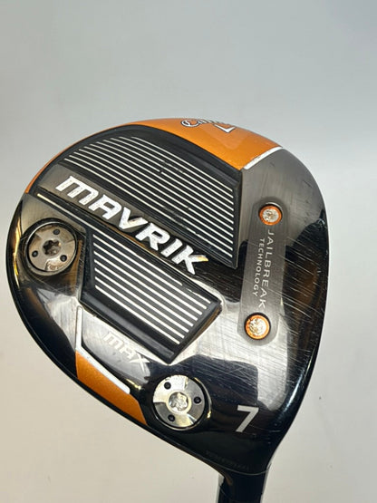Callaway MAVRIK MAX 7 Wood 21° RH UST Helium 4F2 Senior ~41.5in ALIGN Headcover