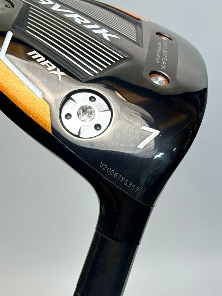 Callaway MAVRIK MAX 7 Wood 21° RH UST Helium 5F2 Senior ~42in ALIGN Headcover
