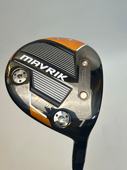 Callaway MAVRIK MAX 7 Wood 21° RH UST Helium 5F2 Senior Headcover