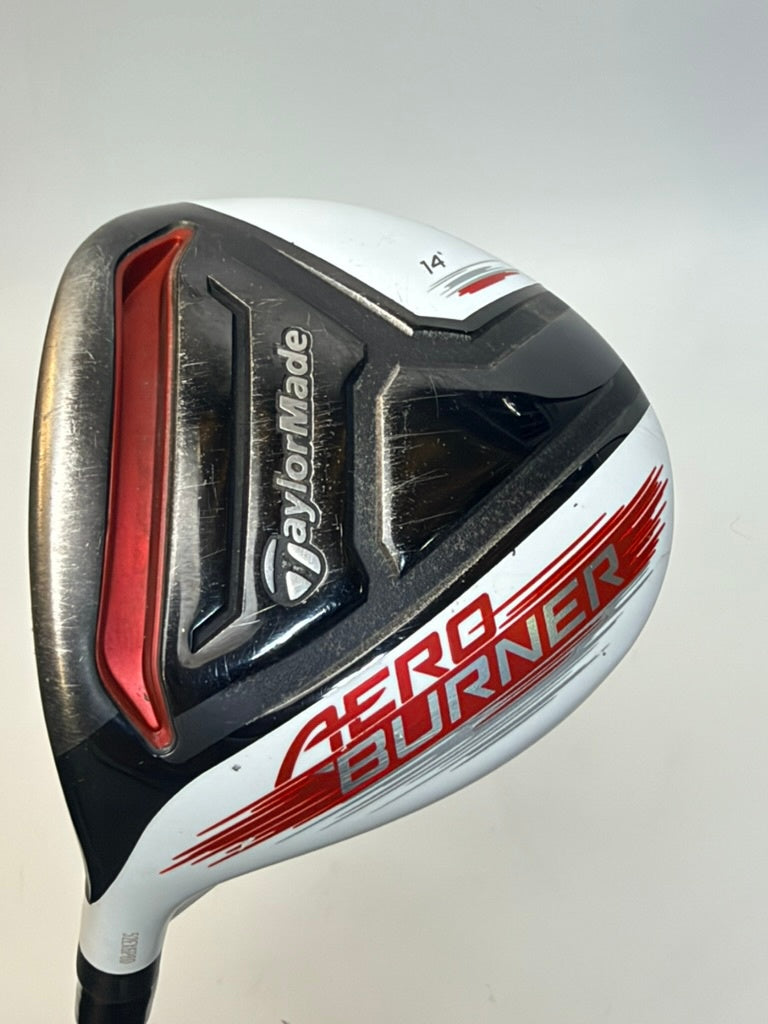 TaylorMade AeroBurner Mini Driver 14° LH Matrix RUL-Z 50 Stiff ~45in