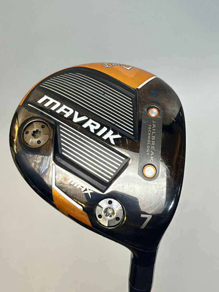 Callaway MAVRIK MAX 7 Wood 21° RH UST Helium 5F3 Regular ALIGN Headcover