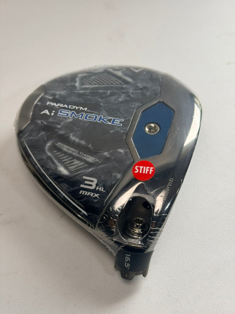 Callaway Paradym Ai Smoke MAX 3HL Head 16.5° RH with Headcover