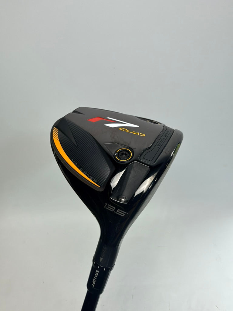 TaylorMade r7 Quad Mini Driver 13.5° RH Fujikura Speeder 6 X