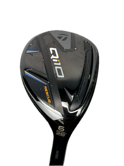 TaylorMade Qi10 6 Hybrid 28° RH SteelFiber fc70 Regular