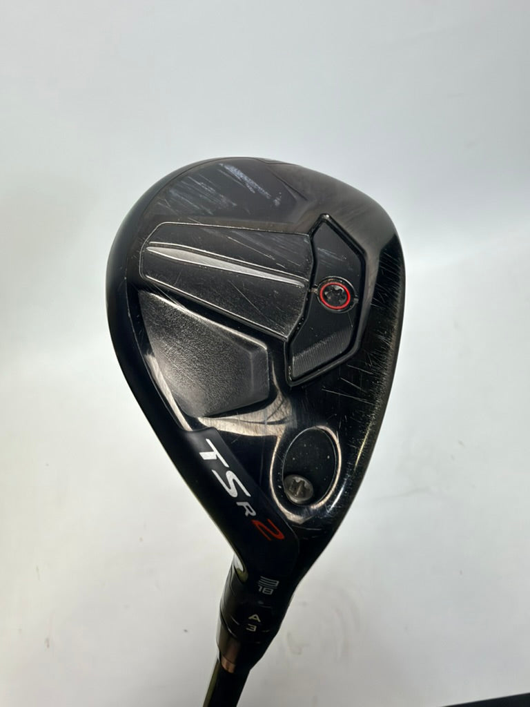 Titleist TSR2 Hybrid 18° RH HZRDUS 80 6.0 Black Golf Pride Grip