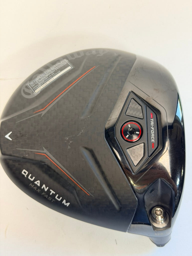 Callaway Quantum MAX Fast Driver Head Only 10.5° RH