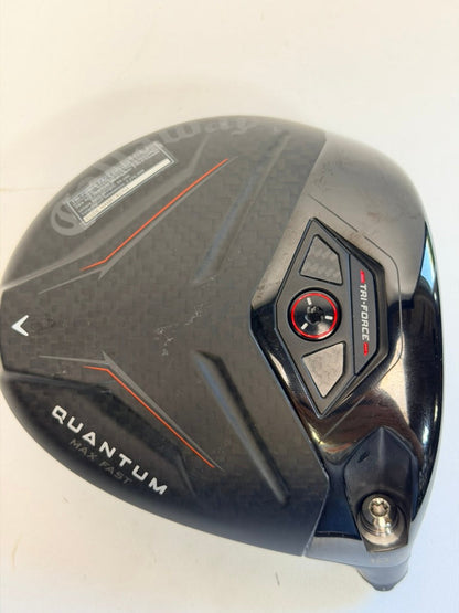 Callaway Quantum MAX Fast Driver Head Only 10.5° RH