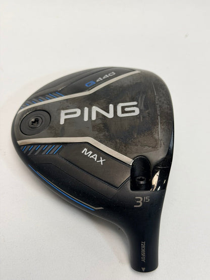 PING G440 MAX 3 Wood Head Only 15° RH