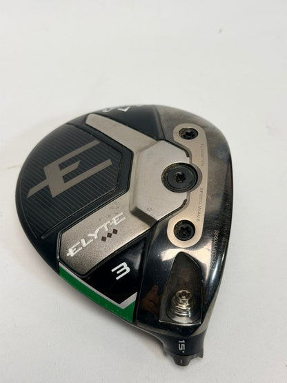 Callaway Elyte Triple Diamond 3 Wood Head Only 15° RH
