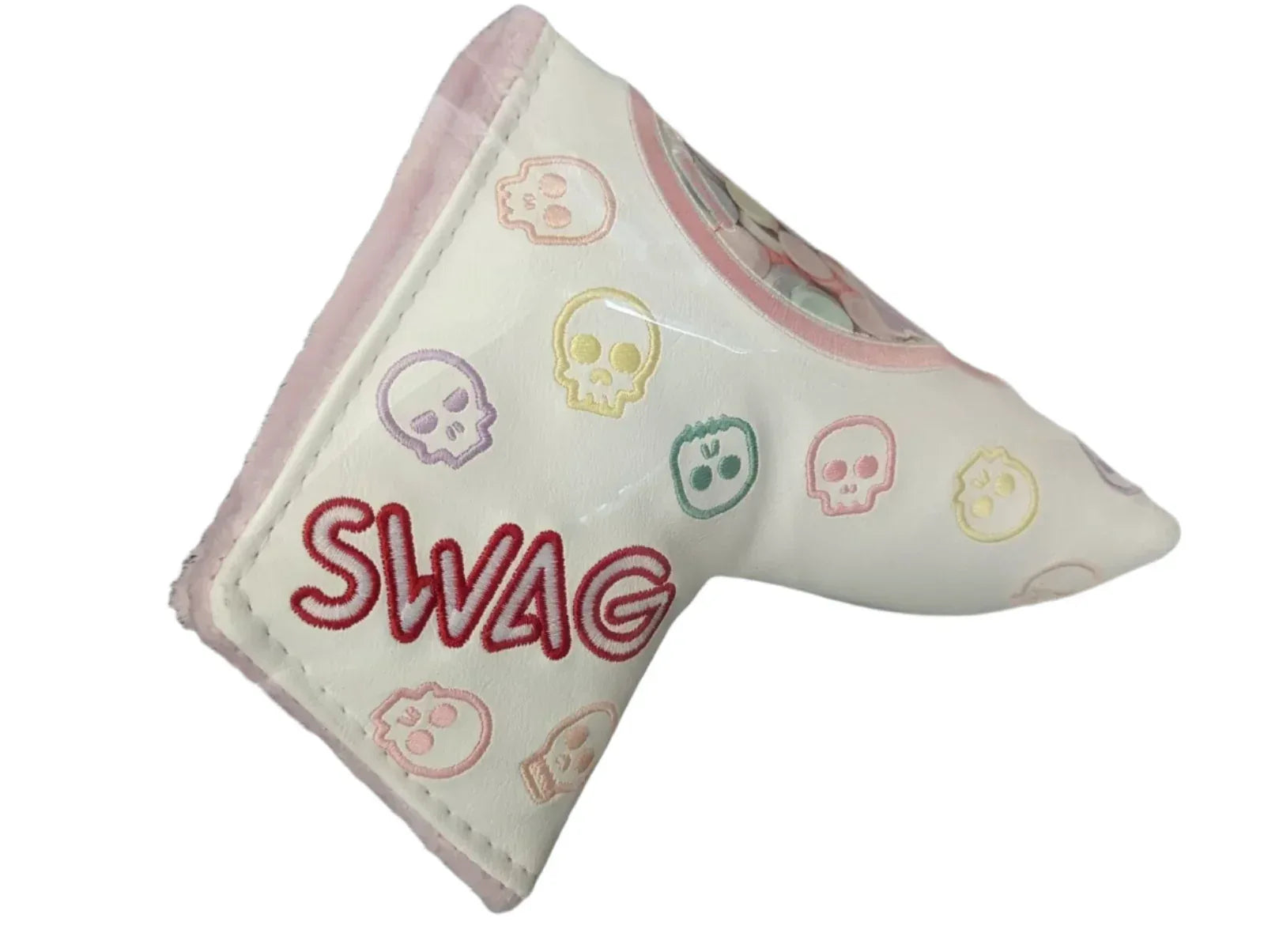 Swag Golf - Candy (Smarties) Skull 2022 Blade Putter Headcover - GOLF LEAGUE