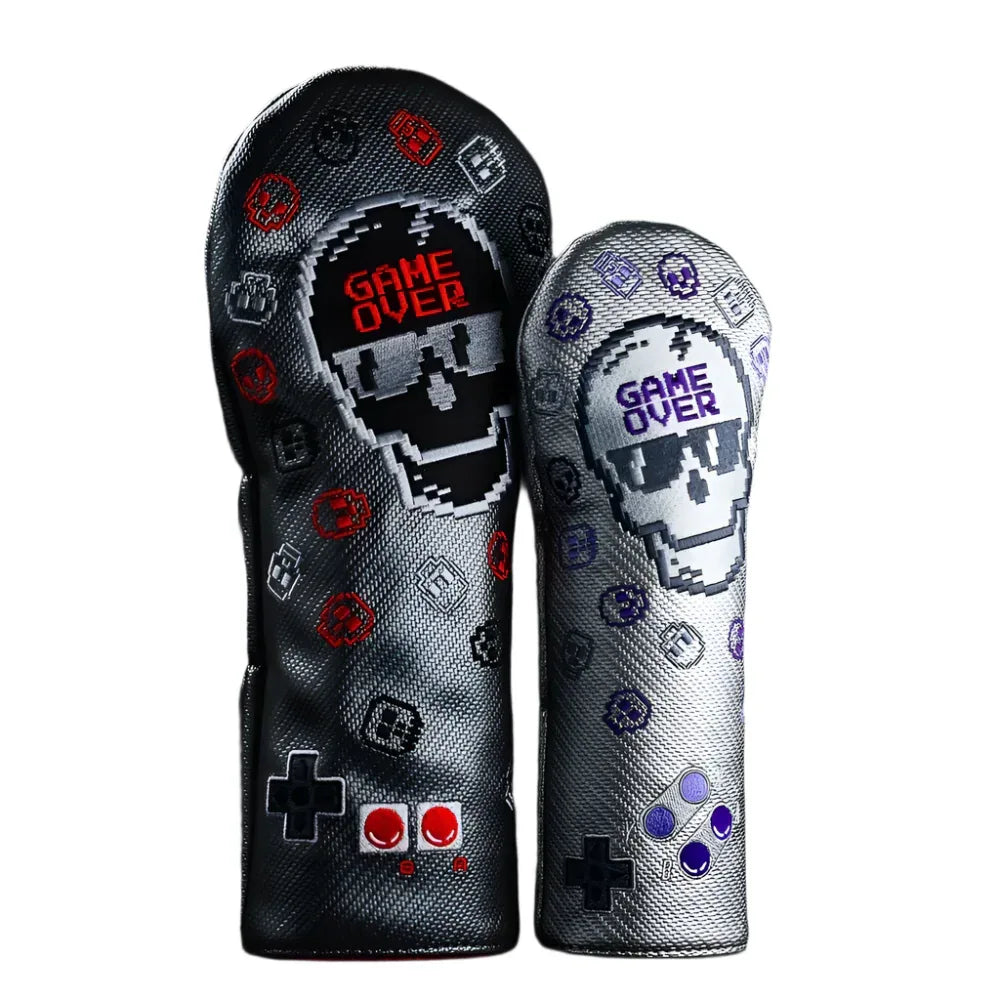 Swag Golf - Game Over Skulls Wood Headcover Set - GOLF LEAGUE