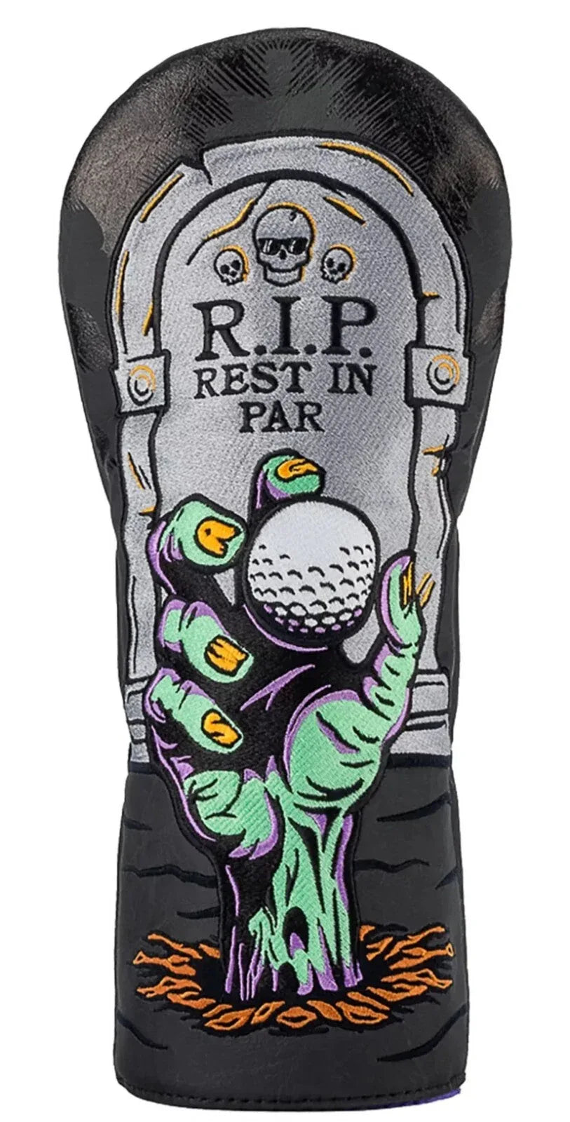 Swag Golf - Halloween Spooky RIP Rest In Par Limited Edition Driver Headcover *opened, no bag* - GOLF LEAGUE