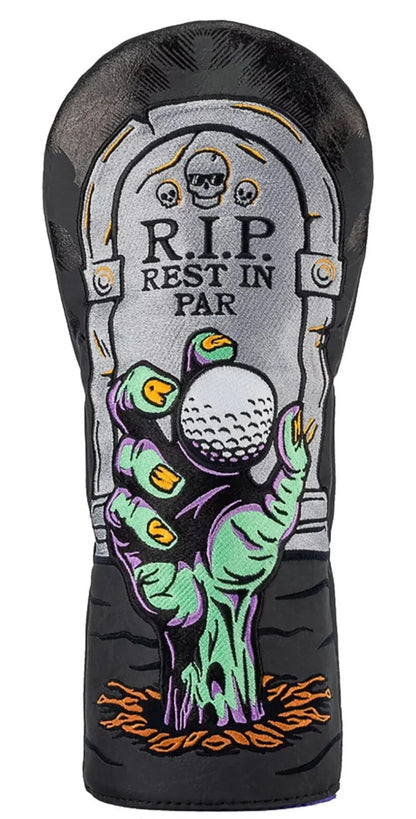 Swag Golf - Halloween Spooky RIP Rest In Par Limited Edition Driver Headcover *opened, no bag* - GOLF LEAGUE