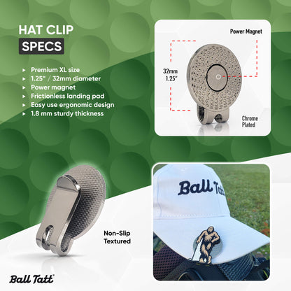 Sasquatch Hat Clip Set