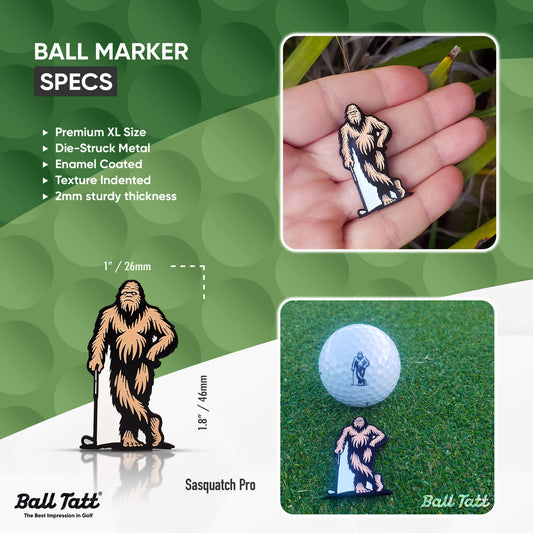 Sasquatch Golfer