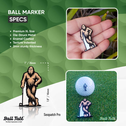 Sasquatch XL Ball Marker