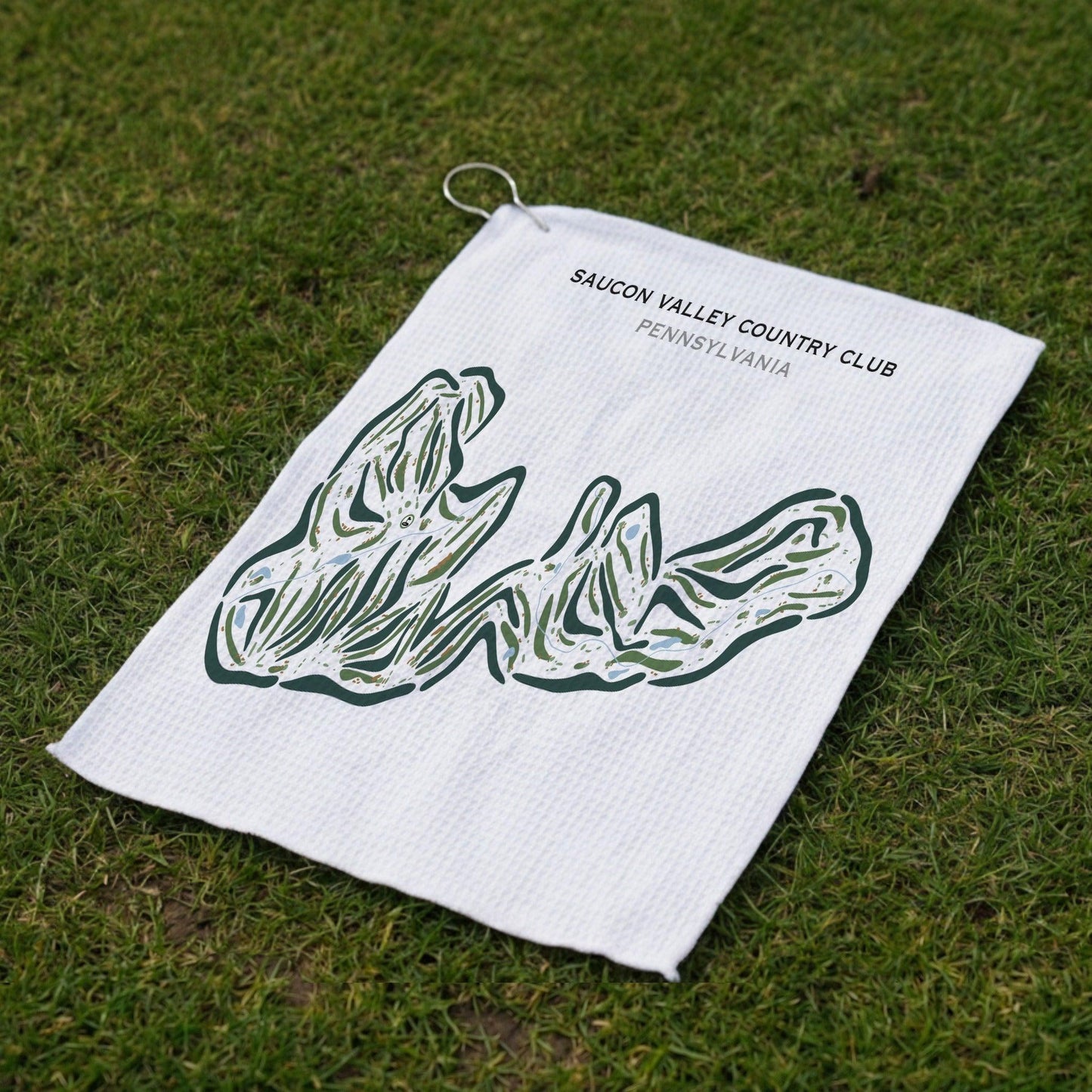 Saucon Valley Country Club, Pennsylvania - Printed Golf Courses
