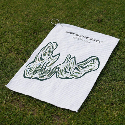 Saucon Valley Country Club, Pennsylvania - Printed Golf Courses
