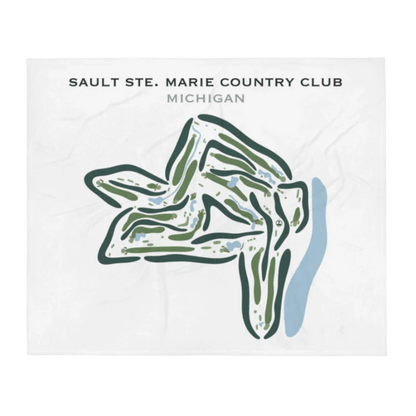 Sault Ste. Marie Country Club, Michigan - Printed Golf Courses