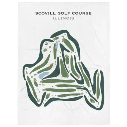 Scovill Golf Course, Illinois - Printed Golf Courses