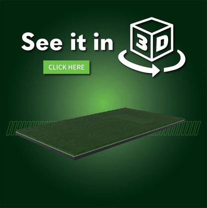 SIGPRO Softy 4' x 7' Golf Mat - GOLF LEAGUE