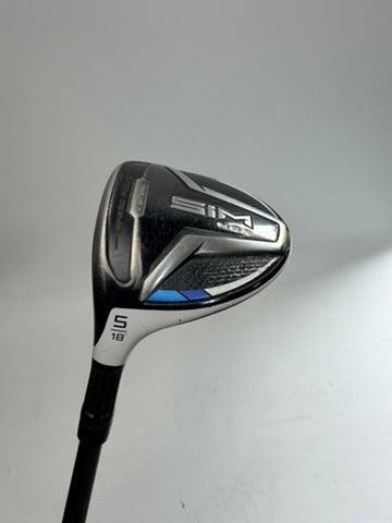 TaylorMade SIM MAX 5 Wood 18° HZRDUS Smoke 70g 6.0 Stiff LH (Used)