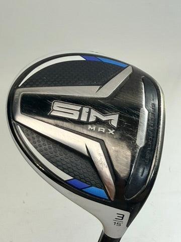 TaylorMade SIM MAX 3 Wood 15° Ventus FW 5-R Regular Flex RH (Used)
