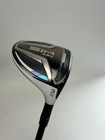 TaylorMade SIM MAX 3 Wood 15° Ventus FW 5-R Regular Flex RH (Used)