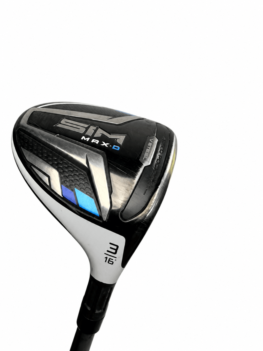 TaylorMade SIM MAX-D 3 Wood 16° Helium 5F3 Regular Flex RH (Used)