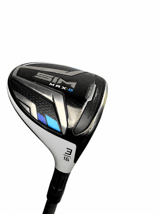 TaylorMade SIM MAX-D 3 Wood 16° Helium 5F3 Regular Flex RH (Used)