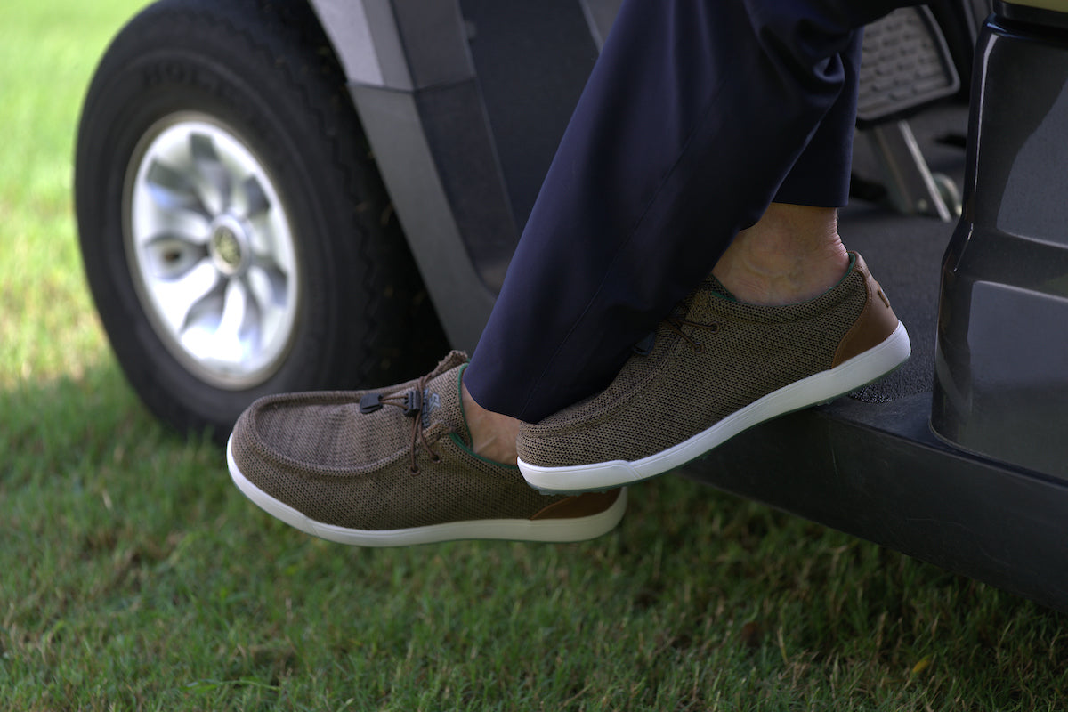 SKŌNI Men's Golf Shoe - Brown