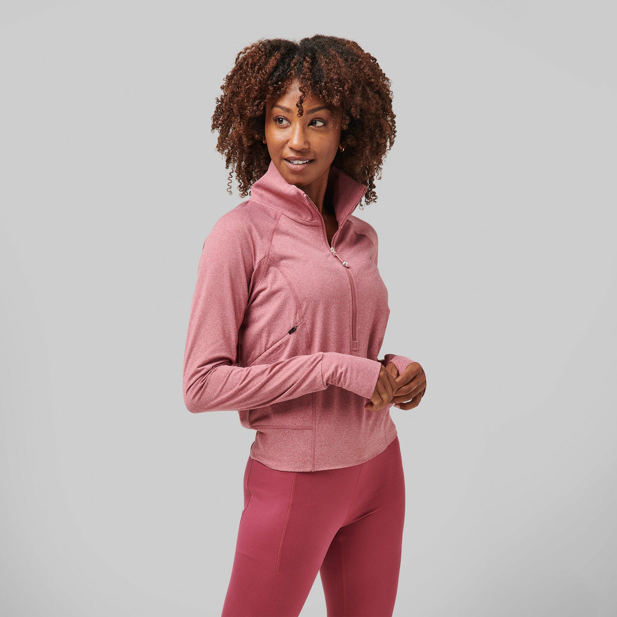 Slender Cozy Half Zip