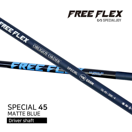 FREE FLEX FF45 SPECIAL 45 MATTE BLUE CARBON DRIVER SHAFT - GOLF LEAGUE