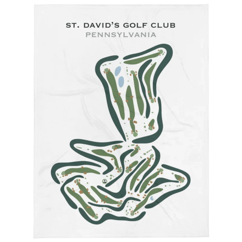 St. David's Golf Club, Wayne, Pennsylvania - Printed Golf Courses