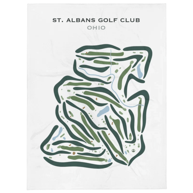 St. Albans Golf Club, Ohio - Printed Golf Courses