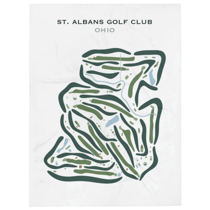 St. Albans Golf Club, Ohio - Printed Golf Courses