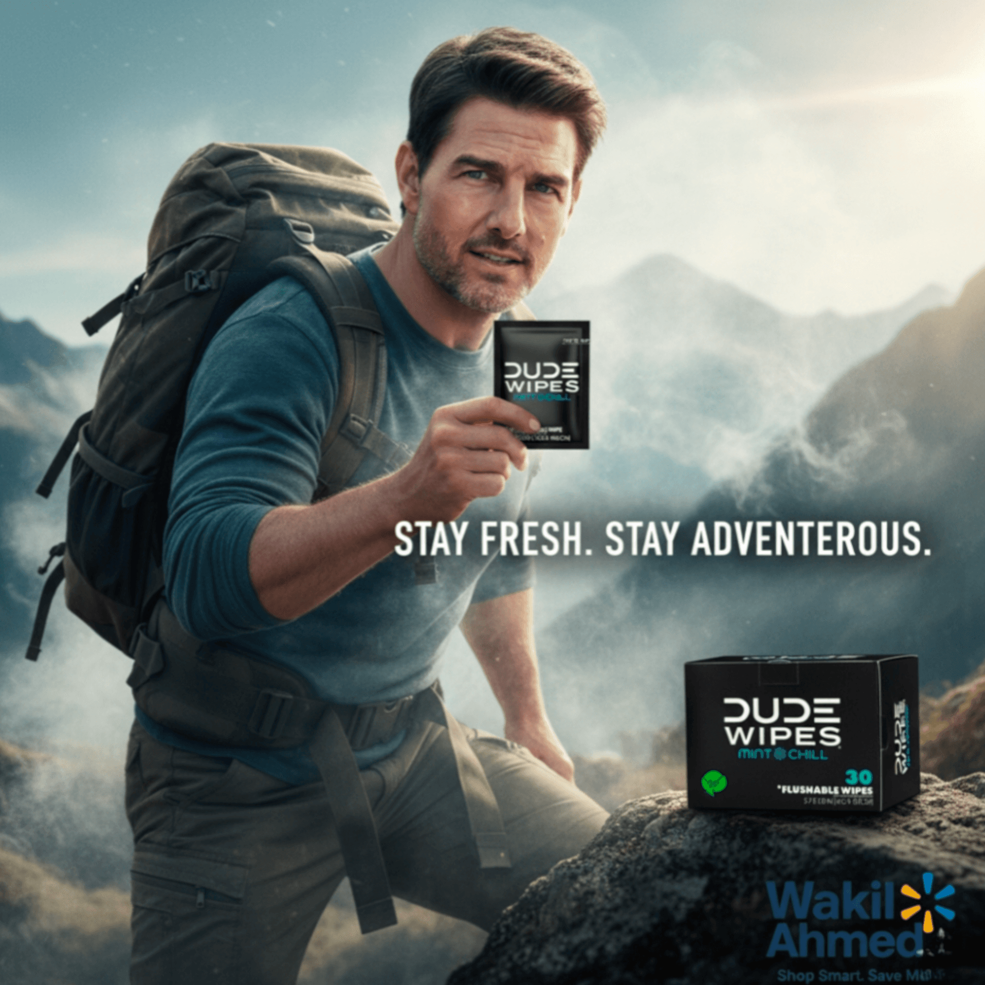 stay-fresh-stay-adventurous-Tom-cruise-hiking-dude-wipes-lifestyle - GOLF LEAGUE