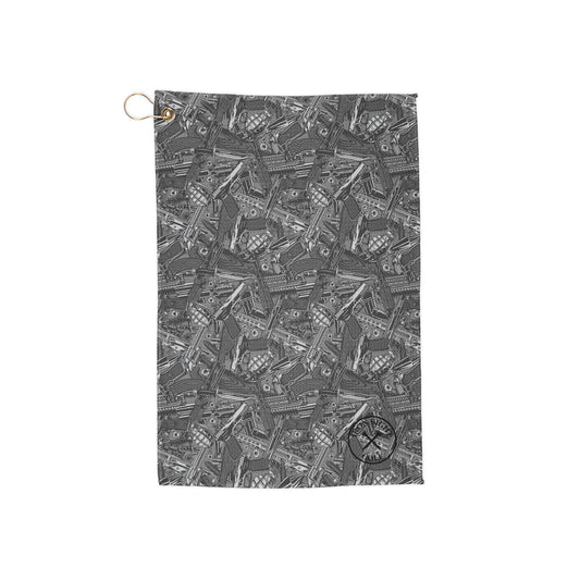 Stay Strapped Microfiber Golf Towel — Iron Sight Golf