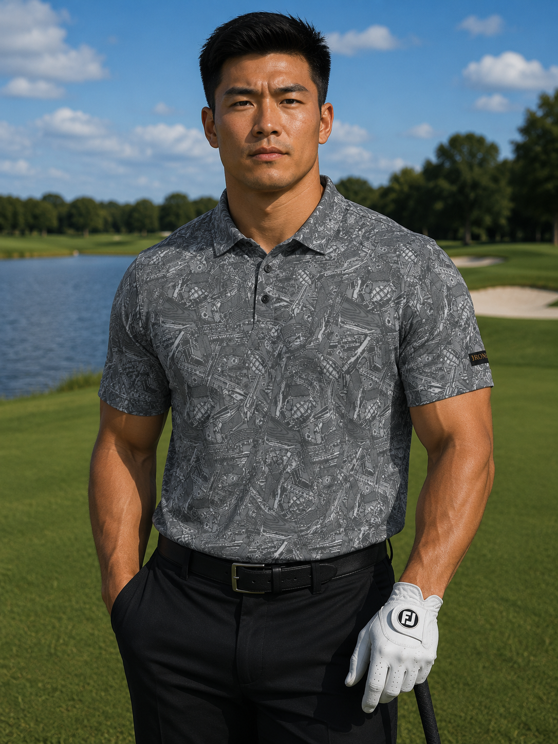 Stay Strapped Performance Golf Polo