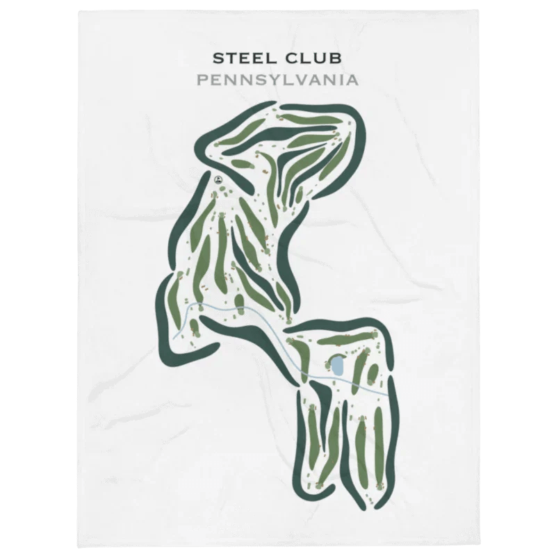 Steel Club, Pennsylvania - Printed Golf Courses