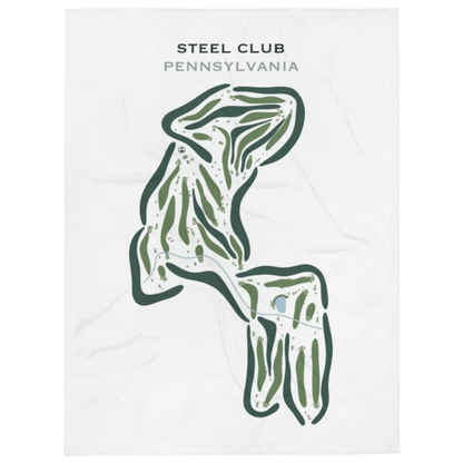 Steel Club, Pennsylvania - Printed Golf Courses