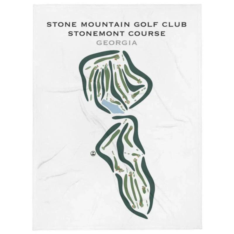 Stone Mountain Golf Club, Stonemont Course, Georgia - Printed Golf Courses