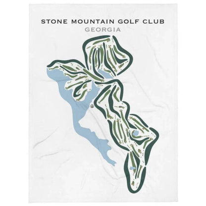 Stone Mountain Golf Club, Georgia - Printed Golf Courses