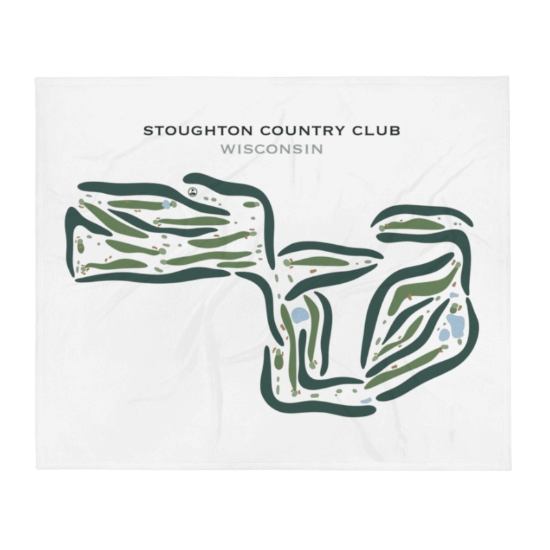 Stoughton Country Club, Wisconsin - Printed Golf Courses