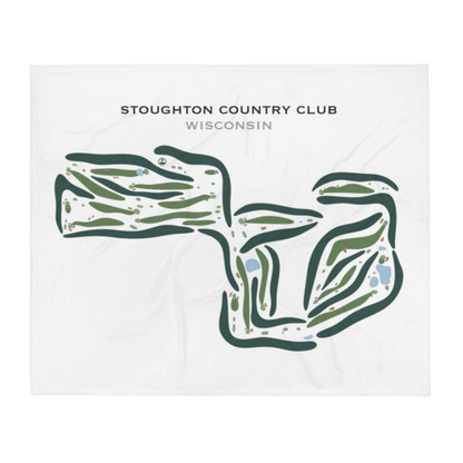 Stoughton Country Club, Wisconsin - Printed Golf Courses