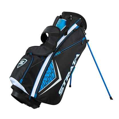 Strata Men's 12-Piece Complete Golf Set – Blue/Black – New