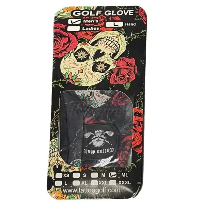 Sugar Skull Cabretta Leather Men's Golf Glove