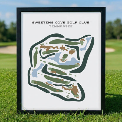 Sweetens Cove Golf Club, Tennessee - Printed Golf Courses