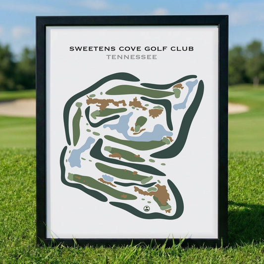 Sweetens Cove Golf Club, Tennessee - Printed Golf Courses
